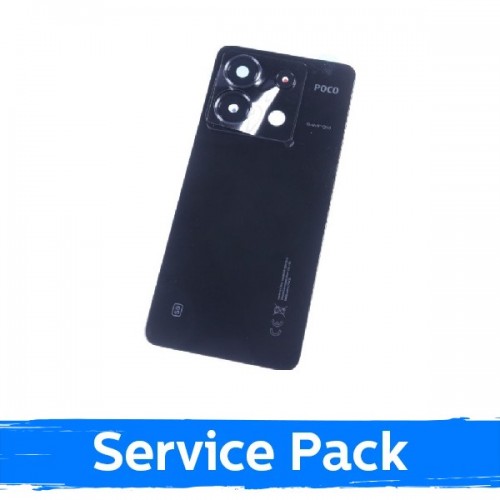 Tagakaas ühilduv Xiaomi Poco X6 5G / must / (Service Pack)