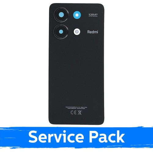 Tagakaas ühilduv Xiaomi Redmi Note 13 4G / Midnight Black / (Service Pack)