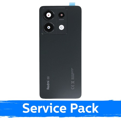 Tagakaas ühilduv Xiaomi Redmi Note 13 Pro 5G must (Service Pack)