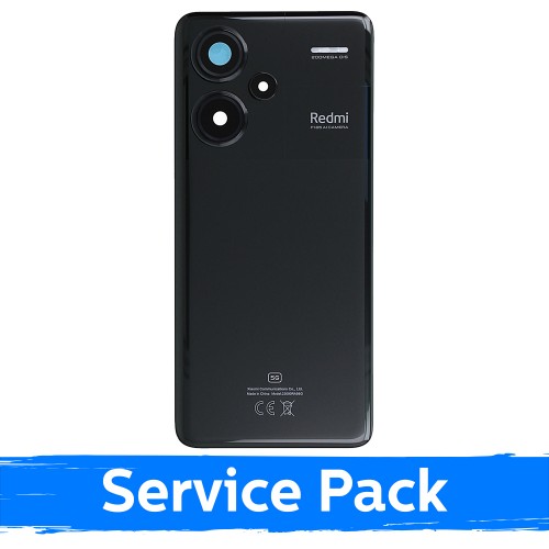 Tagakaas ühilduv Xiaomi Redmi Note 13 Pro+ 5G / Midnight Black / (Service Pack)