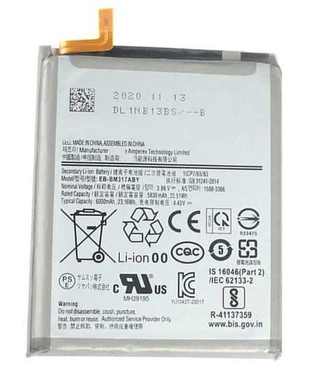 Aku ORG Samsung M317s M31s 5830mAh EB-BM317ABY