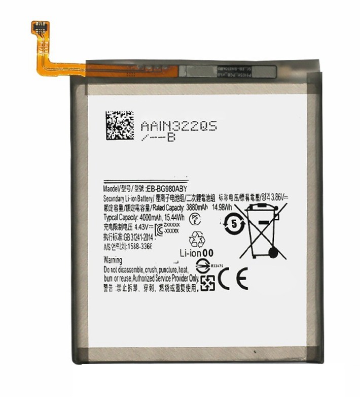 Aku ORG Samsung G980F/G981F S20 4000mAh EB-BG980ABY