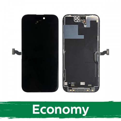LCD ekraan ühilduv iPhone 14 Pro must (INCELL / Economy)