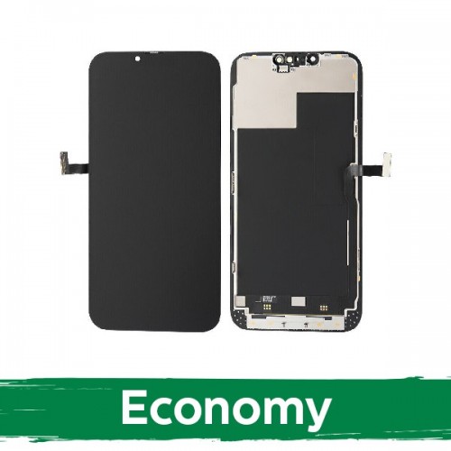 LCD ekraan ühilduv iPhone 13 Pro Max must (INCELL / Economy)