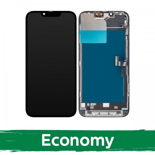 LCD ekraan ühilduv iPhone 13 Pro must (INCELL / Economy)