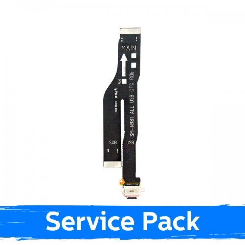 Laadimisport ühilduv Samsung N980 Note 20 paindkaabliga (Service Pack)