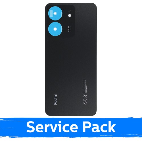 Tagakaas ühilduv Xiaomi Redmi 13C / Midnight Black / (Service Pack)