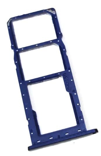 SIM card holder Samsung A037 A03s 2021 Sinine original (service pack)