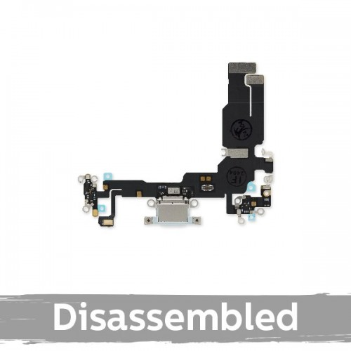 Laadimisport ühilduv iPhone 15 Plus Flex-kaabliga / Must / (100% original / Used)