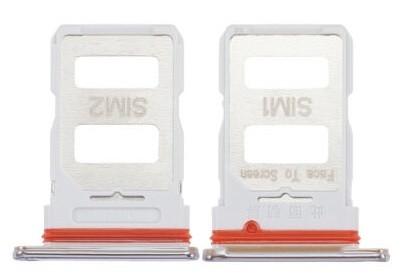 SIM card holder Xiaomi Poco F3/Mi 11i Arctic Valge ORG