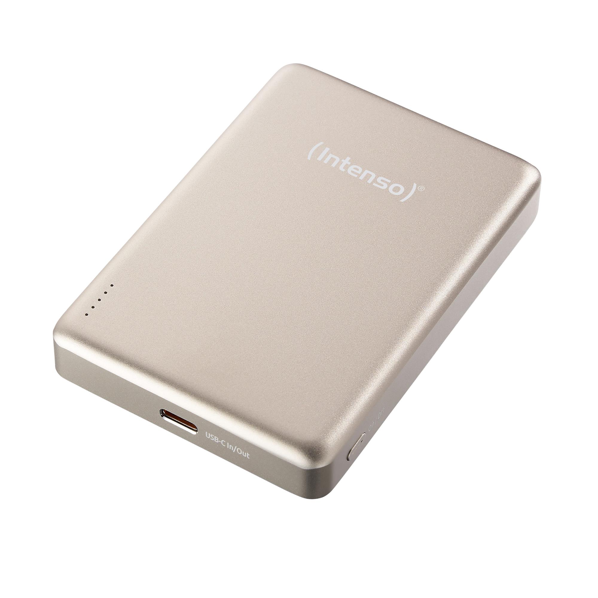 Intenso akupank 10000mAh, MagSafe, šampanja