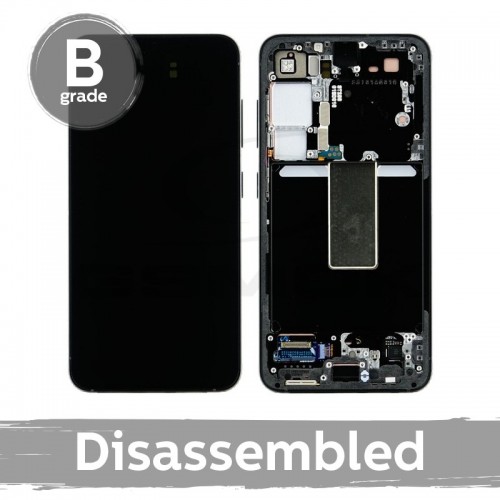 LCD ekraan ühilduv Samsung S911 S23 raamiga / Cream / (9/10 kasutatud)