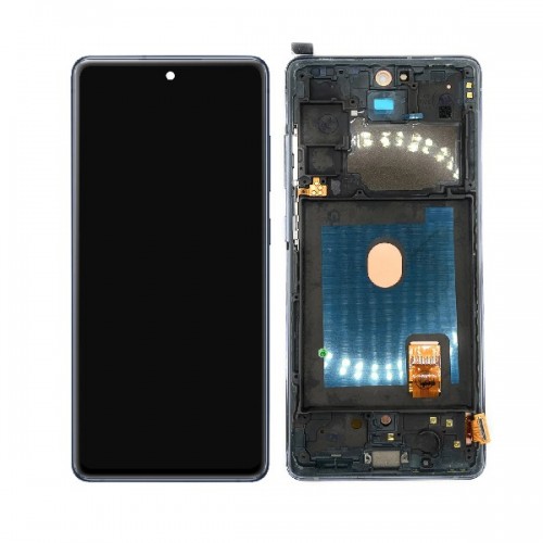 LCD Ekraan Samsung G780 S20 FE (G781 S20 FE 5G) raamiga / Cloud Navy Sinine / HQ