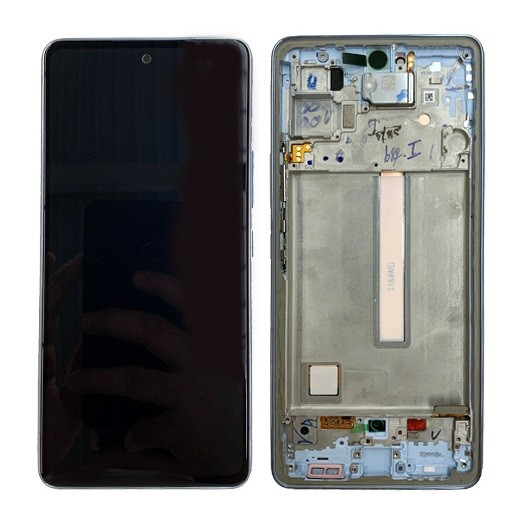 LCD screen Samsung A536 A53 5G 2022 koos touch screen ja frame Awesome Sinine original (service pack)