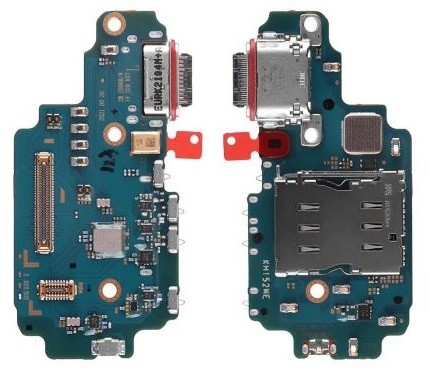 Flex Samsung S908 S22 Ultra jaoks plugin, microphone, SIM reader original (service pack)