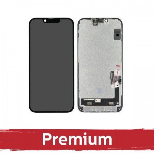 LCD ekraan ühilduv iPhone 15 must (Hard OLED / Premium) /*Removable IC*/