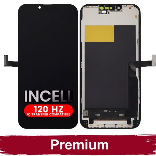 LCD ekraan ühilduv iPhone 13 Pro must (120Hz / INCELL / Premium) /*Removable IC*/