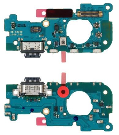 Flex Samsung A336 A33 5G jaoks plugin, microphone original (service pack)