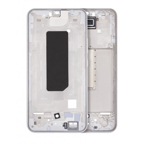 Keskmise raami korpus jaoks Samsung A346 A34 5G (White)