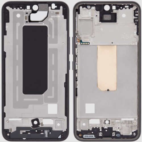 Keskmise raami korpus jaoks Samsung A546 A54 5G (Black)