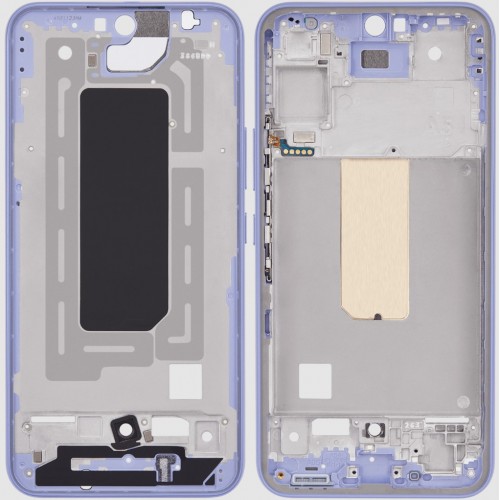 Keskmise raami korpus jaoks Samsung A546 A54 5G (Violet)