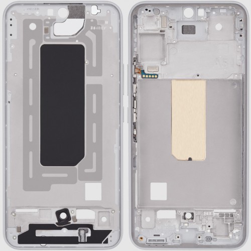 Keskmise raami korpus jaoks Samsung A546 A54 5G (White)