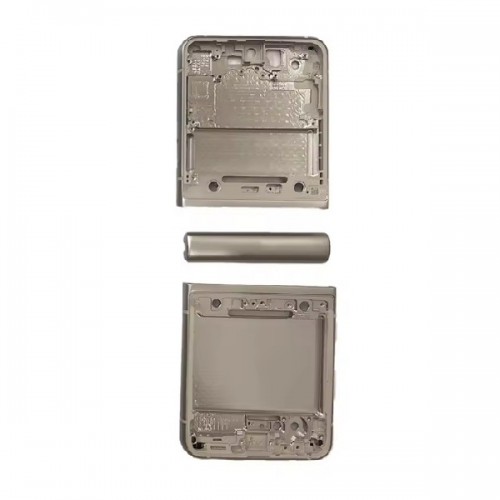 Keskmise raami korpus jaoks Samsung F711 Z Flip3 (Cream)