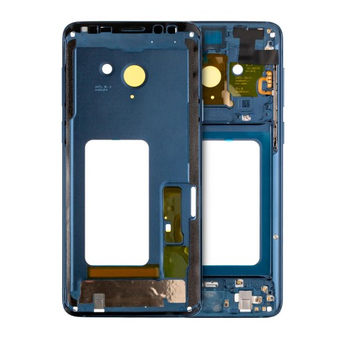 Keskmise raami korpus jaoks Samsung G965 S9 Plus (Coral Blue)