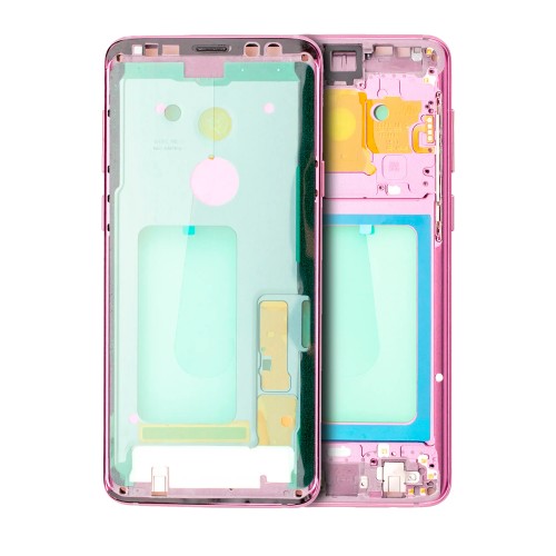 Keskmise raami korpus jaoks Samsung G965 S9 Plus (Lilac Purple)