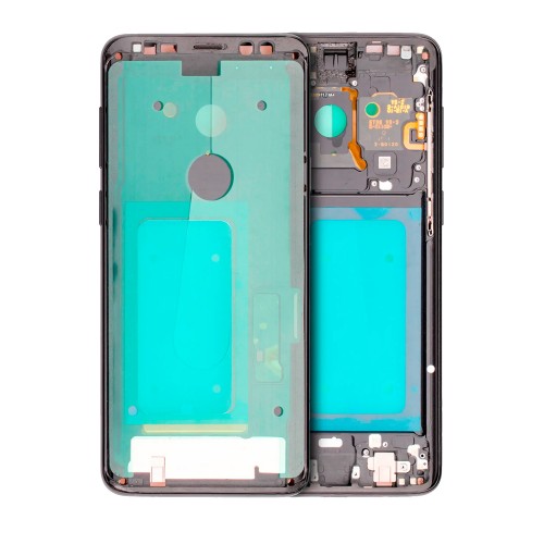 Keskmise raami korpus jaoks Samsung G965 S9 Plus (Midnight Black)