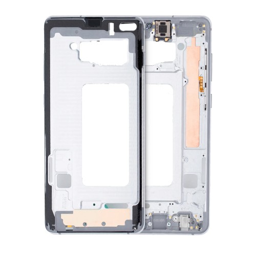Keskmise raami korpus jaoks Samsung G975 S10 Plus (Prism White)