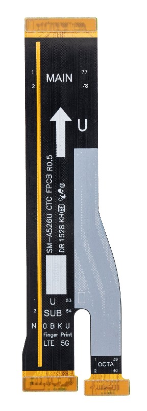 Flex Samsung A528 A52S 2021/A526U A52 5G USA mainboard kaabel (SUB-OCTA) original (service pack)