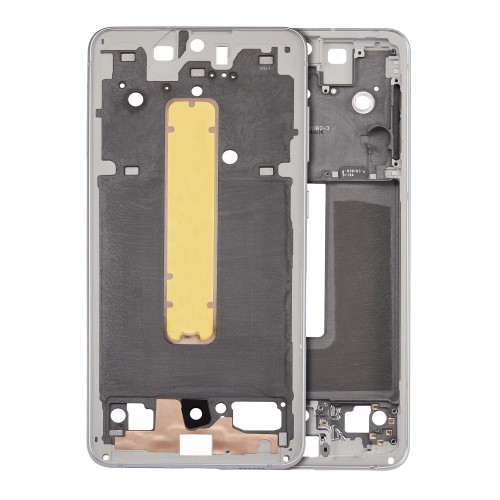 Keskmise raami korpus jaoks Samsung G990 S21 FE (White)