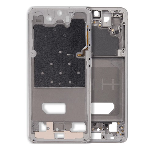 Keskmise raami korpus jaoks Samsung G991 S21 (Phantom White)