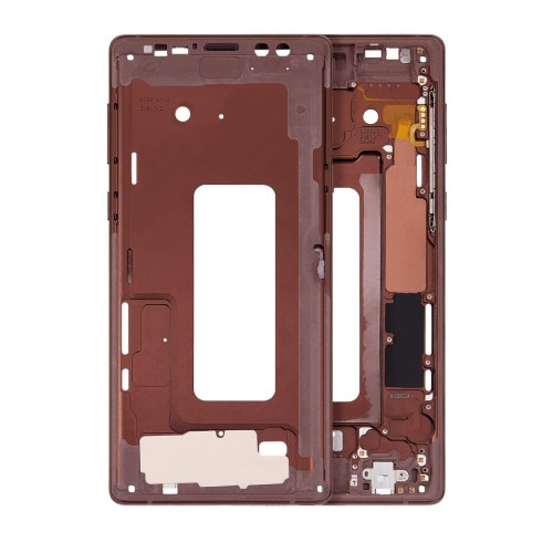 Keskmise raami korpus jaoks Samsung N960 Note 9 (Metallic Copper)