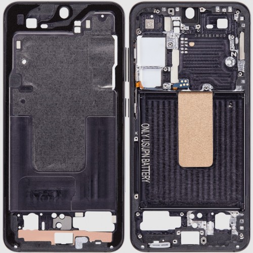 Keskkonstruktsioon Samsung S911 S23 Fantom must (Grafiit)