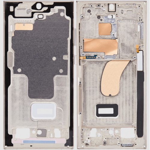 Keskkonstruktsioon Samsung S918 S23 Ultra (Kreemjas)
