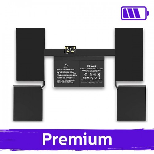 Aku ühilduv Macbook Retina 12.6'' (A1705 / A1527 / A1534) / Premium