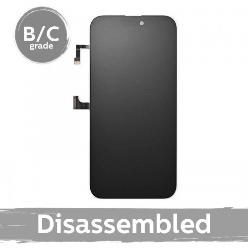 LCD ekraan ühilduv iPhone 15 Pro must / + Proximity Sensor Flex / 100% Originaal (8.5/10 lahtivõetud)