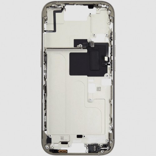 Keskkonstruktsioon ühilduv iPhone 16 Pro / Looduslik titaan / OEM
