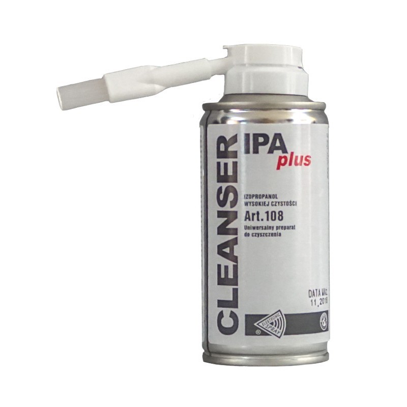 Isopropanol contact cleaner Cleanser IPA PLUS 150ml (koos brush)