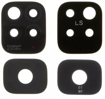 Xiaomi Redmi Note 11 Pro 4G (Global) lens jaoks camera Must 108MP (2pcs) ORG