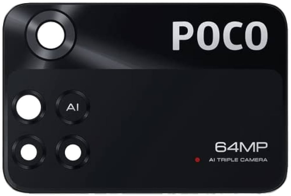 Xiaomi Poco M4 Pro 4G lens jaoks camera Must 64MP (only lens) ORG