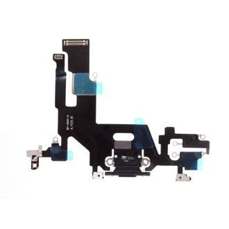 Flex jaoks iPhone 11 jaoks charging connector koos microphone Must original (used Grade A)