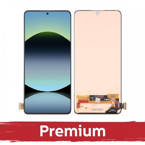 LCD ekraan ühilduv Xiaomi Redmi Note 14 4G / Poco M7 Pro 5G must OEM