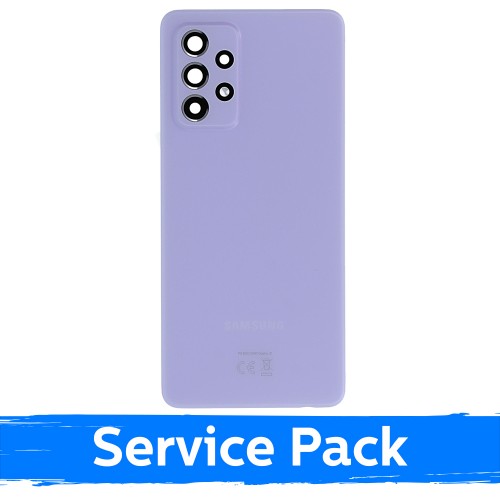 Tagakaas, ühilduv Samsung A525 A52 (A526 A52 5G) / Suurepärane violetne / (Service Pack)