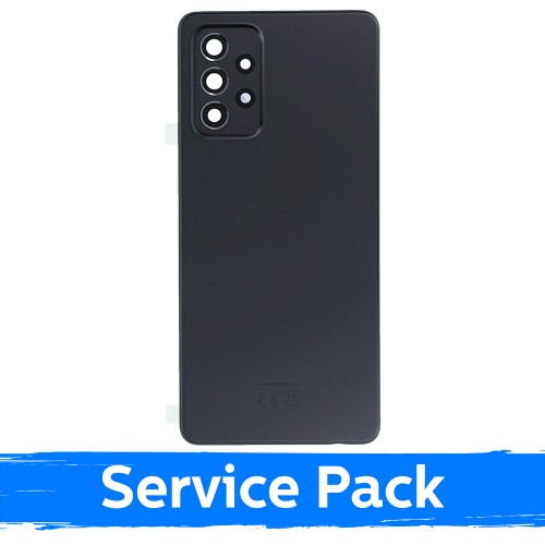 Tagakaas, ühilduv Samsung A725 A72 / Suurepärane must / (Service Pack)