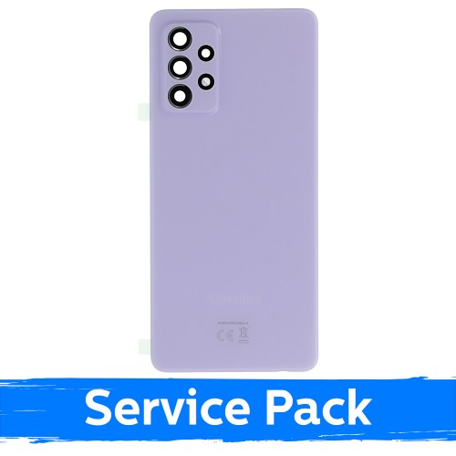 Tagakaas, ühilduv Samsung A725 A72 / Suurepärane violetne / (Service Pack)
