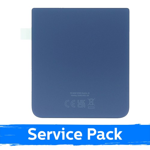 Tagakaas, ühilduv Samsung F711 Z Flip3 / Sinine / (Service Pack)