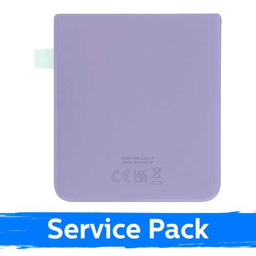 Tagakaas, ühilduv Samsung F711 Z Flip3 / Lavendel / (Service Pack)